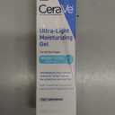 CeraVe Ultra-Light Moisturizing Gel, Hydrating Gel Face Moisturizer For Men & For Women with Ceramides, Niacinamide, Hyaluronic Acid, Fragrance Free, Oil-Free, Mattifying Moisturizer, 1.75 FL Oz