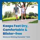 Balega Hidden Comfort Performance No Show Athletic Running Socks for Men and Women (White, L)