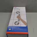 TAILI Grab Bars for Bathtubs and Showers 2 Pack Suction Grab Bar, Heavy Duty Shower Handle Removable Bath Handrails for Seniors and Elderly, Bathroom Safety Grip No Drilling Waterproof,Grey (16.8", Gray)