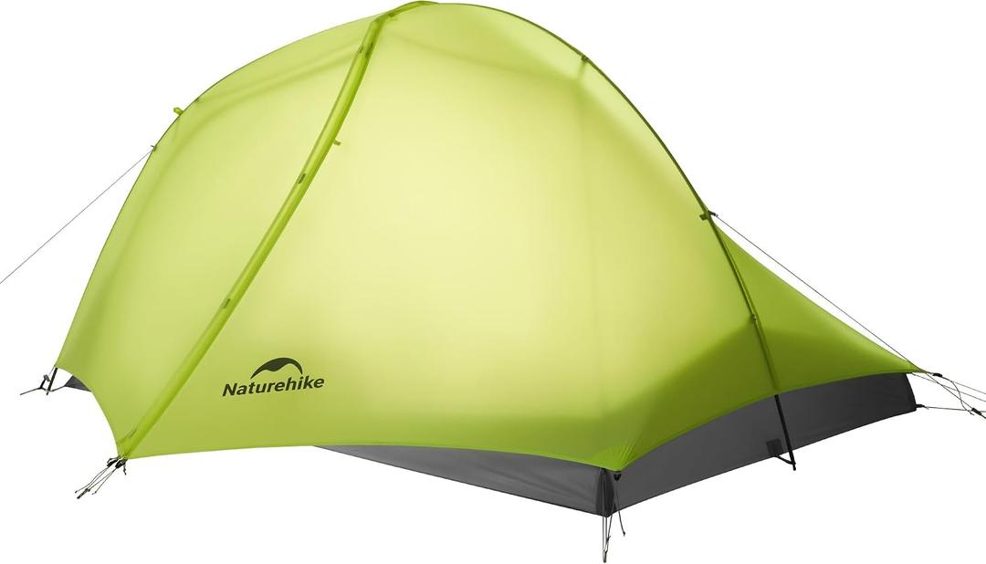 Naturehike Star Trail Ultralight Backpacking Tent, 2.3lb One Person Tent, 2.76 lb 2 Person Tents for Camping