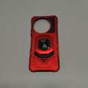 for TCL 60 XE NXTPAPER 5G/TCL 50 XL 5G Phone Case with Tempered Glass Screen Protector,Military GradeShockproof Protective Cover,with Ring Kickstand (Black)