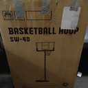 Basketball Hoop Outdoor 10ft Adjustable, Portable Basketball Hoop Goal System for Kids Youth and Adults in Backyard/Driveway/Indoor, 44 Inch Shatterproof Backboard and Larger Base