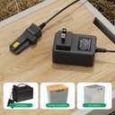 RVBOATPAT Power Wheel Charger 12 Volt with 12 AWG Wire Harness Connector 12V Battery Power Wheel Ride-on Toys