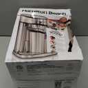 Hamilton Beach The Scoop Single Serve Coffee Maker & Fast Grounds Brewer, Brews in Minutes, 8-14oz. Cups, Stainless Steel