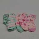 ANTSANG Womens Fuzzy Socks Slipper Winter Fluffy Cozy Cabin Warm Soft Fleece Comfy Home Socks (Pink/Green Series)