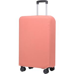 PATIKIL Luggage Cover, Suitcases Covers Elastic Carry on Cover Protector Washable Scratch-Resistant Fits 22-23 Inch Luggage for Travel Business Trips, Pink