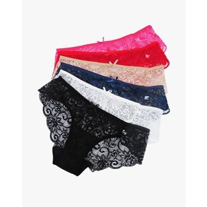Sunm Boutique Sexy Underwear for Women, Cheeky Womens Lace Panties, Seamless Bikini for Ladies Size Medium