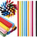 40 Pcs 10 Colors Rhythm Sticks Bulk 12 Inch Wood Lummi Sticks Percussion Instruments for Kids Girls Boys Toddlers Preschool Music Classroom Percussion Instruments