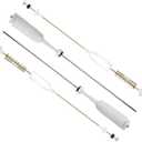 AJK72989704 4902EA1002Q AJK72989701 Washer Suspension Rods Kit (4 Pcs) Fit for LG Replace WT1301CW WT1501CW WT1701CV WT5270CW WT5480CW WT5680HVA WT5680HWA