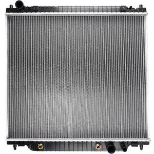 PHILTOP Radiator Complete Radiator Compatible with F350 Super Duty 1999-2004, F250 Super Duty 1999-2004, Excursion 2000-2005 5.4L 29-3/4"W 26-7/16"H