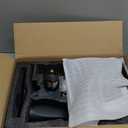 Black Tub Shower Faucet Set Complete with 8-Inch Rainfall Shower Head and Tub Spout Included Shower Valve Tub Shower Trim Kit Matte Black