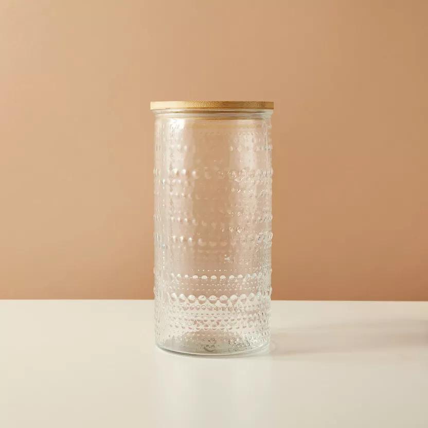 16 Oz Drinking Glasses with Bamboo Lids and Glass Straw - 8 Pcs Glass Cups Beer Ice Coffee Glasses Cute Aesthetic Cup Great for Coffee Bar Accessories Include 2 Cleaning Brushes