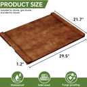 Noodle Board Stove Cover, Stove Top Covers for Electric 30"L X 22"W, Stove Top Covers for Gas Burners, Sink Cover for Counter Space, Durable Easy Clean Countertop, Farmhouse Decor Tray, 29.5"L x 21.7"W