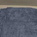 100% Cotton Chambray Knitted Dish Cloth, Ultra Soft Absorbent Quick Drying Solid Dish Cloth, 10 x10 Inches, 4-Pack, Perfect for Kitchen Cleaning and Dish Washing, Blue