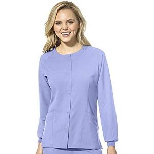 WonderWink Women's F Pacblu Simplysft Straight-Leg Cargopnt (3X, Ceil Blue)