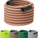 Flexzilla Colors SwivelGrip Garden Hose 5/8 in. x 100 ft., Lightweight All-Weather Water Hose, Durable and Flexible, Leak-Free Connections, Red Clay