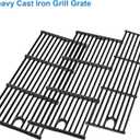 Charbroil 463448021 Parts Grill Grate for Charbroil Performance 5 Burner Gas Grill Replacement Part Cast Iron Cooking Grate for Charbroil 463449021 463466522 463455021 463451022 5-Burner Gas Grill