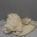 EasyJoy Ultra Soft Fluffy/ Fuzzy Shaggy Area Rug Faux Fur Chair Cover Seat Pad for Bedroom Floor Sofa Living Room (2 x 6 ft Sheepskin, Beige)