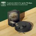 iRobot Roomba 105 Vac Robot Vacuum with AutoEmpty Dock - Self-Empties for 75 Days, Easy to use, Intense Power-Lifting Suction, LiDAR Navigation, Multi-Surface Cleaning, Cleans in Neat Rows