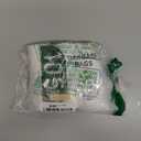 Magesh 4 Gallon Trash Bag Strong, Leakage-Free, Small Garbage Bags Unscented Thick for Bathroom, Office, Kitchen Small Trash Can, 15L, 105 Bags, Clear