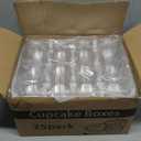 (12 Pack x 25 Sets) Stackable Cupcake Carrier with 300 Pack Cupcake Liners, Plastic Cupcake Boxes Holders for 12 Cupcakes, Cupcake Containers, Clear Disposable Cupcake Trays