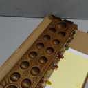 Yellow Mountain Imports Mancala Set with 17.3-Inch Solid Wood Board and Quartz Pebble Playing Pieces