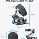 LISEN 15W Magsafe Car Mount Charger, Magnetic Wireless Car Charger, Suction Phone Mount, Vacuum Magnetic Phone Holder for Car Charger for iPhone 17 Pro Max 16 15 14 13 12, Samsung,Pixel, Gifts for Mom