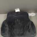 COMFIER Lumbar Support Pillow, Back Support for Office Chair, Car Seat Cushions with 3 Vibration Modes & 2 Heat Levels-Gray