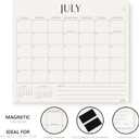 Jotsome Magnetic Calendar for Refrigerator 2026-2027, Monthly Fridge Calendar From Now to June 2027 13x11 inch, Easy Planning, Gift for the Holidays