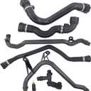 MOTOKU Expansion Tank Radiator Heater Coolant Water Hose kit for BMW 328i 330i 320i 325i 323i