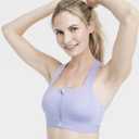 All In Motion High Support Sculpt Zip-Up Sports Bra 38DD