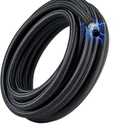 EVIL ENERGY Conductive 6AN PTFE Fuel Line Hose, Antistatic E85 Compatible PTFE Fuel Hose 20FT, AN6 Nylon Braided Hose with 5/16" ID