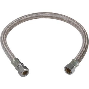 Brass Craft (B1-20KC F) F 3/8-Inch Comp by 3/8-Inch OD Comp Brass Craft B1-20KCF Faucet Connector, White