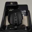 UtechSmart Venus Pro RGB Wireless MMO Gaming Mouse, 16,000 DPI Optical Sensor, 2.4 GHz Transmission Technology, Ergonomic Design, 16M Chroma RGB Lighting, 16 programmable Buttons, Up to 70 Hours (Classic black)