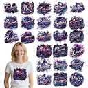 INCOK Horoscope DTF Transfers Ready to Press - 24 PCS Funny Constellation Iron on Transfers Stickers for Clothes Iron on Decals Patches for T-Shirts Backpacks Jeans Pillow DIY Costume