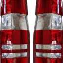Pair Tail Lights Compatible with Sprinter 2007-2017 Rear Brake Lamp W/O Bulbs Driver and Passenger Side Replace 9068200164 A9068200164 9068200264 A9068200264