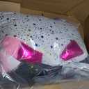 Happy Nappers Pillow & Sleepy Sack- Comfy, Cozy, Compact, Super Soft, Warm, All Season, Sleeping Bag with Pillow- Medium 54 x 20, Shimmer Unicorn