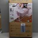 KoolerThings 3 in 1 Baby Bassinet, Bedside Sleeper, & Playpen, Easy Folding Portable Crib (Grey)- KoolaBaby, (Bassinet)