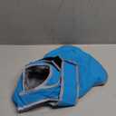 Frostfit Dog Coat, Dog Jacket for Winter & Cold Weather, Warm Fluffy Fleece Lined Water Resistant Reflective for Puppy, Coat with Leash Hole, Turquoise S