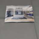 Deparnit Gray Bathroom Rug (23.5"x47.5")