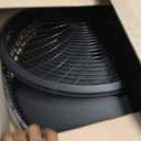 Lasko Oscillating Cyclone Pedestal Fan, Adjustable Height, Timer, Remote Control, 3 Speeds, for Bedroom, Living Room, Home Office, 18", Black, 1843