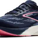 Brooks Womens Launch 11 Neutral Running Shoe (10.5, Peacoat/Blue/Peach)