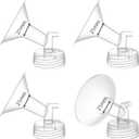 TOVVILD Flange 21mm Compatible for Spectra S1 S2 Breast Shield, Replacement Pump Parts Compatible with Motif Luna/Amada MYA Accessories