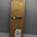 Drive Medical RTL10365-ADJ Adjustable Lightweight Folding Cane with Seat, Black