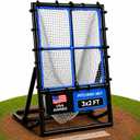 Baseball & Softball Rebounder Net – Adjustable Pitching Trainer for Accuracy, Throwing, and Fielding – Durable Training Equipment for Youth & Adults, 3x2