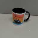 3dRose Tropical Ship Cruise Mug, 11 oz, Multicolor