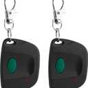 10 Dip Switch 310Mhz Garage Door Remote Control Compatible with Stanley 1050|1082|105015|109410, Digi-Code 5012|5062|5032|5042|5072, Heddolf S219|S220 Garage Door Opener Transmitter 2 Pack
