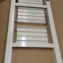 GameGem 3 Step Ladder, Folding Step Stool with Wider Pedal, Anti-Slip Feet & Non Slip Stripes, Aluminum Sturdy Material, 300Lbs Capacity, Elegant Look of Cream Chocolate Better Matches Your Home