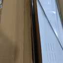 6x8 FT Metal Tool Shed, Galvanized Steel Large Outdoor Storage Shed, Storage Shed Equipped with Vents, Tool Shed with Door and Padlock, Ideal for Backyards, Patio Lawns and Outdoor, Brown White