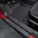 Floor Mats Set for Nissan Rogue 2026 2025 2024-2021 Accessories, Full Coverage All Weather Floor Mats Cargo Mat with Backrest Protectors & Door Sill Guards (Not for Sport)